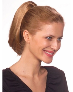 Synthetic Short Brown Pleasing Ponytails Synthetic Short Brown Pleasing Ponytails