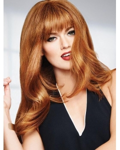 Human Hair Clip-In Bangs (Hand Knotted Monofilament Base)  Human Hair Clip-In Bangs (Hand Knotted Monofilament Base)