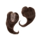 Add On Part Topper | Heat Friendly/Human Hair Blend Hairpiece (Monofilament Base) 