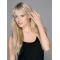 Perfect Long Straight Capless Blonde Platinum  With Bangs Synthetic Women Wigs