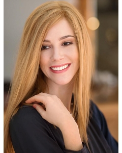 16" Long Straight Blonde Layered Lace Front Women Wig   16" Long Straight Blonde Layered Lace Front Women Wig