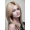16" long Straight lace front Blonde Layered synthetic women Wigs