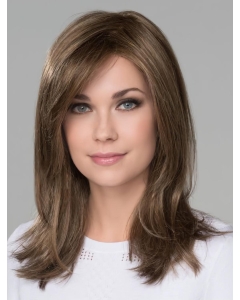 Capless 16" Long Straight Brown Monofilament With Bangs  Synthetic Women Wigs Capless 16" Long Straight Brown Monofilament With Bangs  Synthetic Women Wigs