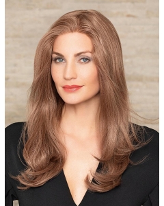 Auburn Long 18" Without Bangs Durable Human Hair Wigs Auburn Long 18" Without Bangs Durable Human Hair Wigs