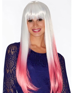 22" Long Straight Lace Front  Ombre/2 tone Synthetic Women Wigs 22" Long Straight Lace Front  Ombre/2 tone Synthetic Women Wigs