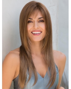Capless Layered Brown Long Straight  Capless 18" Synthetic Wigs For Women Capless Layered Brown Long Straight  Capless 18" Synthetic Wigs For Women