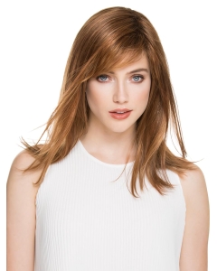 Brown 16" Long Straight Mono Top Synthetic Women Lace Wigs  Brown 16" Long Straight Mono Top Synthetic Women Lace Wigs
