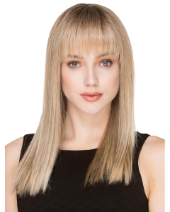 20''Long Blonde Straight Monofilament Human Hair Women Wigs 20''Long Blonde Straight Monofilament Human Hair Women Wigs