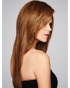 20" Long Straight Monofilament Human Hair Women Wigs 20" Long Straight Monofilament Human Hair Women Wigs