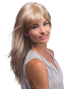 18'' Long Straight Blonde 100% Hand Tied Mono Synthetic Women Wigs 18'' Long Straight Blonde 100% Hand Tied Mono Synthetic Women Wigs