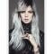 Beautiful 20''Long Straight Lace Front Perfect Synthetic Grey Women Wigs