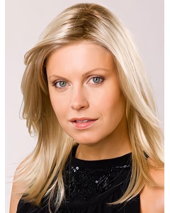 16'' Long Blonde Straight 100% Hand-Tied Mono Top Remy Human Hair Women Wigs 16'' Long Blonde Straight 100% Hand-Tied Mono Top Remy Human Hair Women Wigs