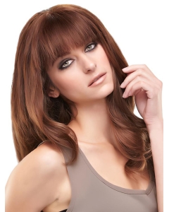 18'' Long Wavy Fashion Auburn Monofilament Lace Front Remy Human Hair Women Wigs 18'' Long Wavy Fashion Auburn Monofilament Lace Front Remy Human Hair Women Wigs