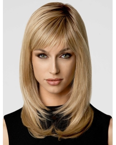 16'' Long Straight Capless Stylish Blonde  Synthetic Women Wigs 16'' Long Straight Capless Stylish Blonde  Synthetic Women Wigs