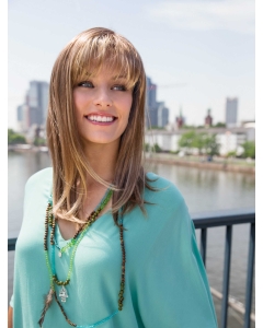 14'' Trendy Brown Capless Straight Long Synthetic  Women Wigs 14'' Trendy Brown Capless Straight Long Synthetic  Women Wigs