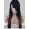 22'' Long Straight Ombre Color Full Lace Human Hair Women Wig