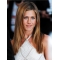 20'' Fantastic Long Straight Lace Front Auburn Without Bangs Jennifer Aniston synthetic Women Wigs