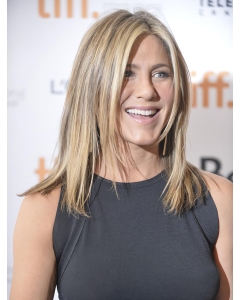 14'' Beautiful Long Straight Capless Blonde Without Bangs Synthetic  Jennifer Aniston Inspired Women Wigs 14'' Beautiful Long Straight Capless Blonde Without Bangs Synthetic  Jennifer Aniston Inspired Women Wigs