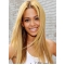 20'' Bright and Blonde Long Straight Lace Front Beyonce Knowles Remy Human Hair Women Wig