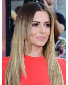20'' Popular Long Straight Blonde Without Bangs Lace Front  Cheryl Cole Inspired Synthetic Women Wigs 20'' Popular Long Straight Blonde Without Bangs Lace Front  Cheryl Cole Inspired Synthetic Women Wigs