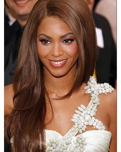 22'' Natural Long Straight Lace Front Beyonce  Silky Remy Human Hair Women Wig 22'' Natural Long Straight Lace Front Beyonce  Silky Remy Human Hair Women Wig