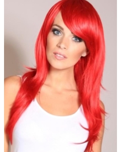 20'' Red Long Straight Lace Front Synthetic Women Wigs 20'' Red Long Straight Lace Front Synthetic Women Wigs