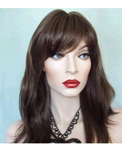 18'' Mono Top Lace Front Straight Synthetic Fashionable Long Women Wigs 18'' Mono Top Lace Front Straight Synthetic Fashionable Long Women Wigs