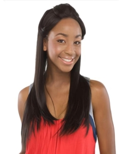 Nice Black Straight Lace Front Long Human Hair Women Wigs Nice Black Straight Lace Front Long Human Hair Women Wigs