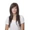16'' Long Straight Monofilament 100% Hand-Tied Synthetic Refined Women Wigs