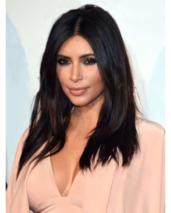 18'' Sexy Long Straight  Synthetic Lace Front Women Kim Kardashian Wigs  18'' Sexy Long Straight  Synthetic Lace Front Women Kim Kardashian Wigs