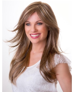 16'' Long Straight Blonde Layered Capless Synthetic Long Women Wigs 16'' Long Straight Blonde Layered Capless Synthetic Long Women Wigs