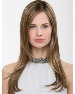18'' Long Straight Ombre/2 tone Without Bangs Capless Synthetic Ladies Wig 18'' Long Straight Ombre/2 tone Without Bangs Capless Synthetic Ladies Wig