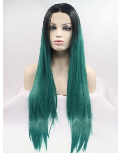 34'' Long Straight  Lace Front  Ombre/2 Tone Layered Synthetic  Women Wigs 34'' Long Straight  Lace Front  Ombre/2 Tone Layered Synthetic  Women Wigs