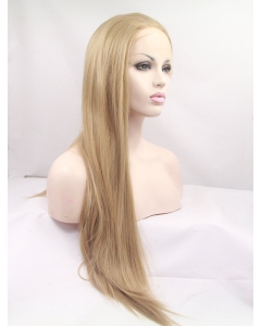 30'' Long Straight Lace Front Layered Blonde Synthetic  Women Wigs 30'' Long Straight Lace Front Layered Blonde Synthetic  Women Wigs