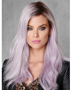 18" Straight Long Lilac Layered Capless Synthetic Women Wigs 18" Straight Long Lilac Layered Capless Synthetic Women Wigs