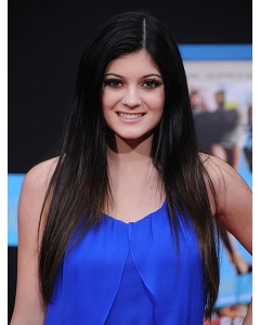26'' Long Straight Without Bangs Remy Human Hair Black Capless Woomen  Kylie Jenner Wigs 26'' Long Straight Without Bangs Remy Human Hair Black Capless Woomen  Kylie Jenner Wigs
