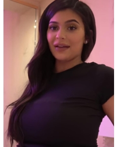 26'' Straight Long Full Lace Black  Remy Human Hair Women  Kylie Jenner Wigs 26'' Straight Long Full Lace Black  Remy Human Hair Women  Kylie Jenner Wigs