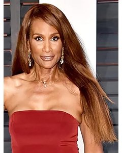 26" Long Straight Without Bangs Full Lace Synthetic Women Beverly Johnson Wigs 26" Long Straight Without Bangs Full Lace Synthetic Women Beverly Johnson Wigs