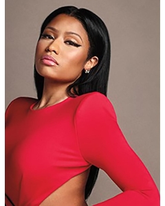 22" Straight Without Bangs Black Lace Front Remy Human Hair Long  Women Nicki Minaj Wigs  22" Straight Without Bangs Black Lace Front Remy Human Hair Long  Women Nicki Minaj Wigs