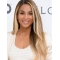  20" Straight Without Bangs Lace Front Long Synthetic Ombre/2 Tone  Women Ciara Wigs