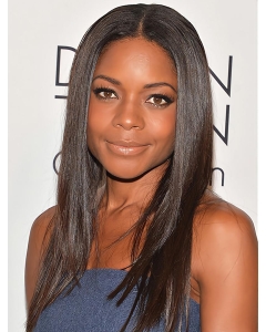 16" Stragiht Brown Without Bangs  Long Lace Front Remy Human Hair Women Naomi Harris Wigs 16" Stragiht Brown Without Bangs  Long Lace Front Remy Human Hair Women Naomi Harris Wigs