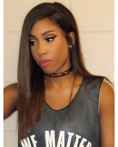 16'' Long Straight Brown Without Bangs Lace Front Synthetic Women Sevyn Streeter Wigs 16'' Long Straight Brown Without Bangs Lace Front Synthetic Women Sevyn Streeter Wigs
