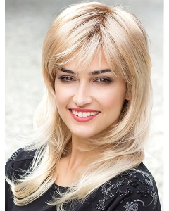 20'' Straight Long Unique Blonde Monofilament Synthetic Women Wigs 20'' Straight Long Unique Blonde Monofilament Synthetic Women Wigs
