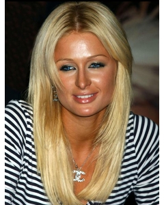 Easy Blonde Straight Without Bangs 100% Hand-Tied Lace Front Monofilament Top Long   Remy Human Hair Women Paris Hilton Wigs Easy Blonde Straight Without Bangs 100% Hand-Tied Lace Front Monofilament Top Long   Remy Human Hair Women Paris Hilton Wigs
