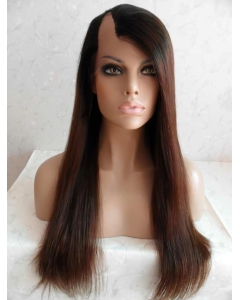 20'' Straight New Auburn Lace Front Long Remy Human Hair Straight U Part Wig Wigs 20'' Straight New Auburn Lace Front Long Remy Human Hair Straight U Part Wig Wigs