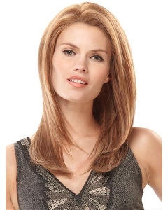 18'' Blonde Straight Without Bangs 100% Hand-Tied Monofilament Top Remy Human Hair Soft Wigs For Cancer 18'' Blonde Straight Without Bangs 100% Hand-Tied Monofilament Top Remy Human Hair Soft Wigs For Cancer