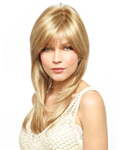 Preferential Blonde Layered Straigh tMonofilament Lace Front Synthetic Long Women Wigs Preferential Blonde Layered Straigh tMonofilament Lace Front Synthetic Long Women Wigs