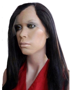 18'' Graceful Black Straight Without Bangs Lace Front Long 100% Remy Human Hair U Part Wigs 18'' Graceful Black Straight Without Bangs Lace Front Long 100% Remy Human Hair U Part Wigs