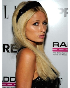 Wholesome Blonde Straight Without Bangs 100% Hand-Tied Monofilament  Long Synthetic Women Paris Hilton Wigs Wholesome Blonde Straight Without Bangs 100% Hand-Tied Monofilament  Long Synthetic Women Paris Hilton Wigs