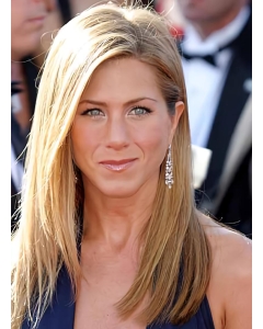 16'' Ideal Blonde Straight Layered Without Bangs Capless Long  Synthetic Women Jennifer Aniston Wigs 16'' Ideal Blonde Straight Layered Without Bangs Capless Long  Synthetic Women Jennifer Aniston Wigs